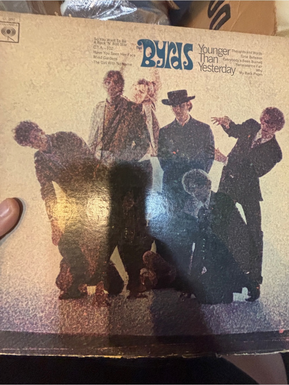 The Byrd younger than Yesterday LP vinyl record.